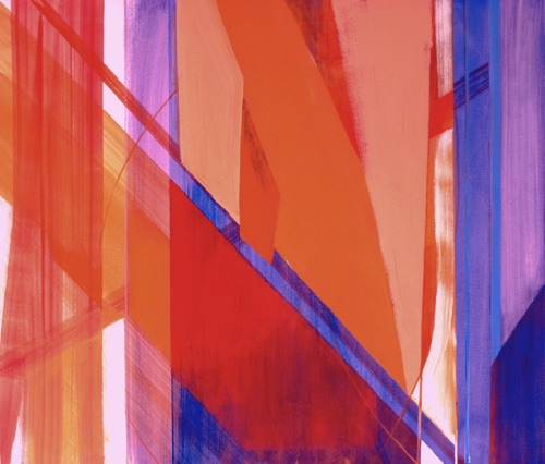 Configuration , 30" x 36", oil on canvas, 1983. Configuration , 30" x 36", oil on canvas, 1983.